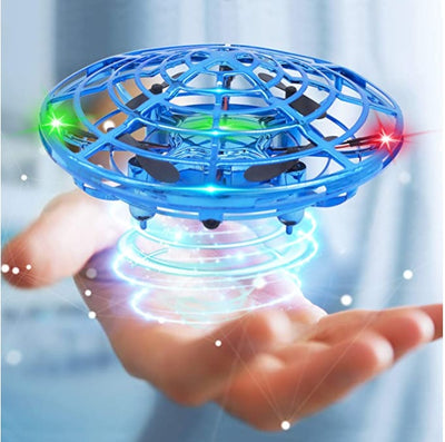Flying Mini UFO RC Drone – Infrared Induction Helicopter Toy with Gesture Control