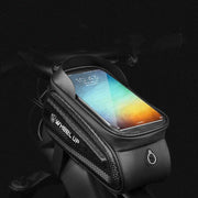 Waterproof Bicycle Handlebar Bag with Touch Screen – Mountain Bike Phone Holder & Riding Storage Equipment