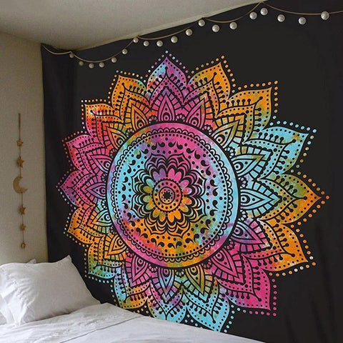 Home Decor Tapestry Tarpaulin – Bohemian Wall Hanging Background Cloth for Bedroom & Living Room
