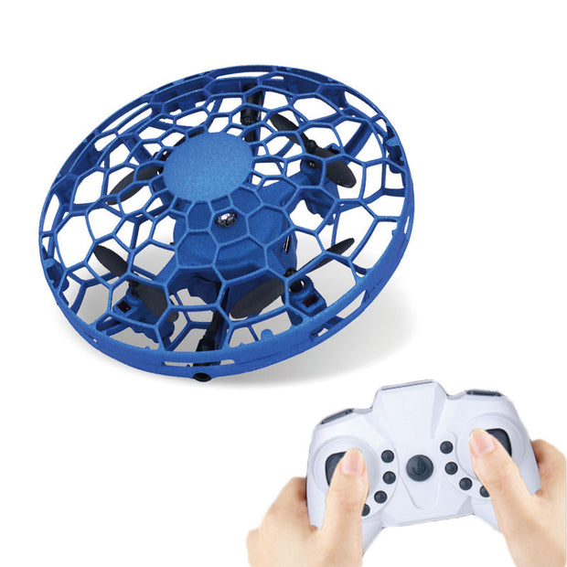 Flying Mini UFO RC Drone – Infrared Induction Helicopter Toy with Gesture Control