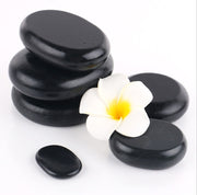 Natural Volcanic Hot Stone Massage Set – SPA Therapy Energy Stones for Back & Body Relaxation