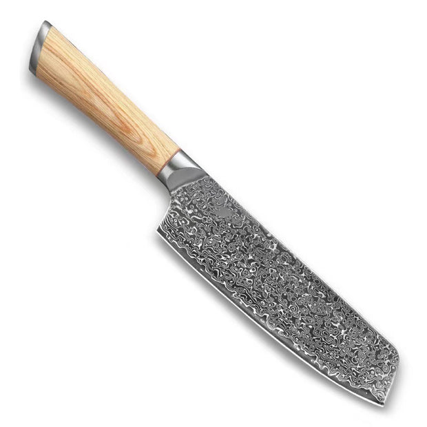 Premium Damascus Steel Kitchen Knife – Razor Sharp, Professional Chef’s Knife for Precision Cutting