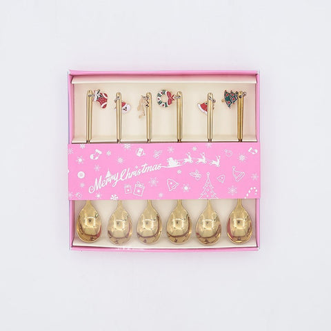 Kitchen Christmas Spoon – Holiday Cooking Utensil with Festive Design for Baking, Stirring & Serving