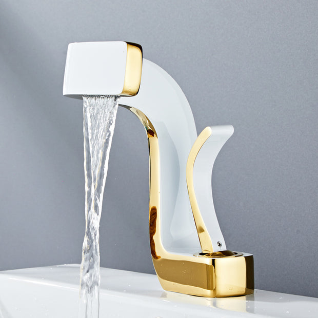 Modern Bathroom Vanity Sink Faucet – Single/Double Handle Mixer Tap for Stylish Bathroom Vanities