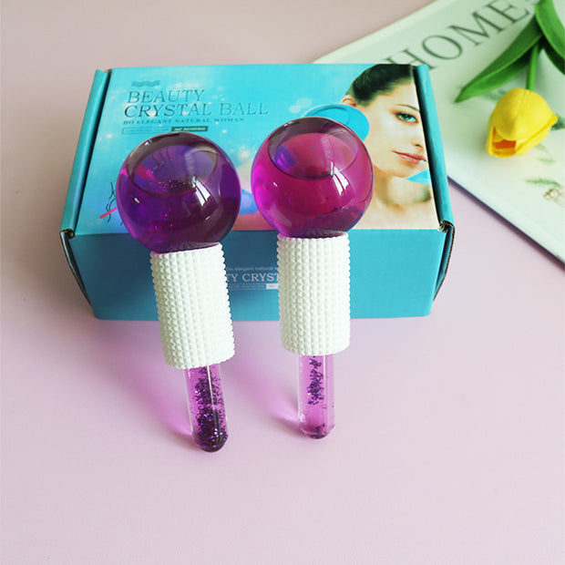 Beauty Ice Wave Ball – Facial Cooling Massage Tool for Skin Tightening & Rejuvenation