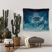 Skull Home Decor Tapestry – Gothic Wall Hanging for Bedroom, Living Room & Dorm Aesthetic