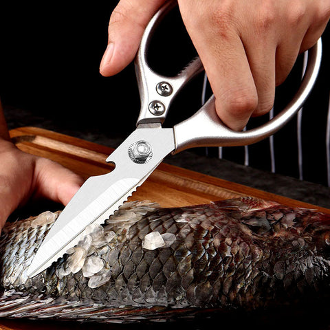 Heavy-Duty Kitchen Scissors – Multipurpose Poultry Shears for Chicken, Bone, Meat, Seafood & Vegetables