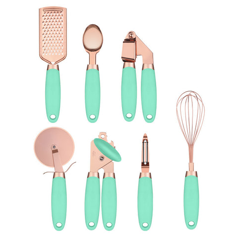 Kitchen Peeler Gadget Set – Household Copper Plated Fruit & Vegetable Peelers