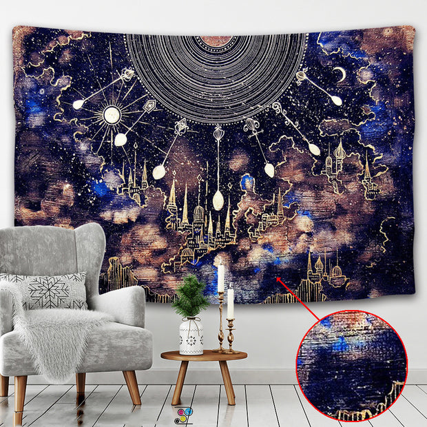 Tapestry Home Decor – Bedroom Wall Hanging Background Cloth, Artistic Fabric Decoration for Living Room & Dorm