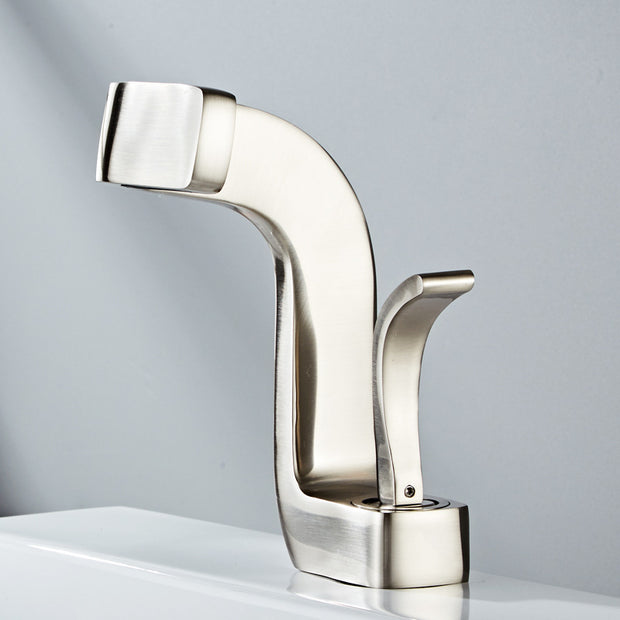 Modern Bathroom Vanity Sink Faucet – Single/Double Handle Mixer Tap for Stylish Bathroom Vanities