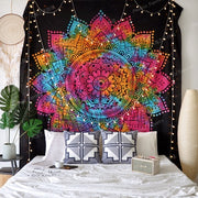 Home Decor Tapestry Tarpaulin – Bohemian Wall Hanging Background Cloth for Bedroom & Living Room