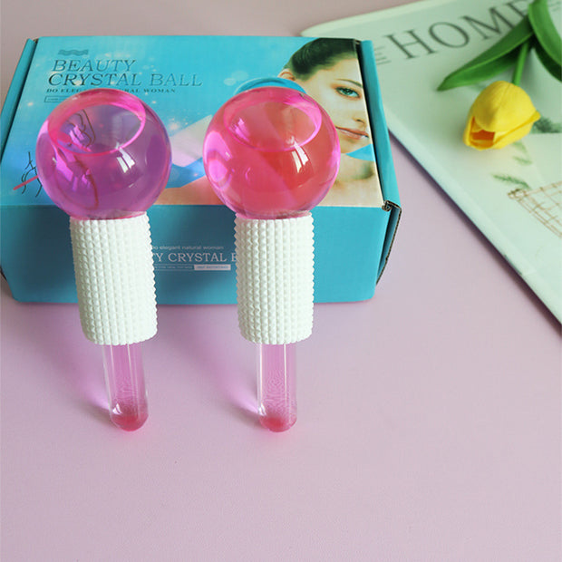 Beauty Ice Wave Ball – Facial Cooling Massage Tool for Skin Tightening & Rejuvenation