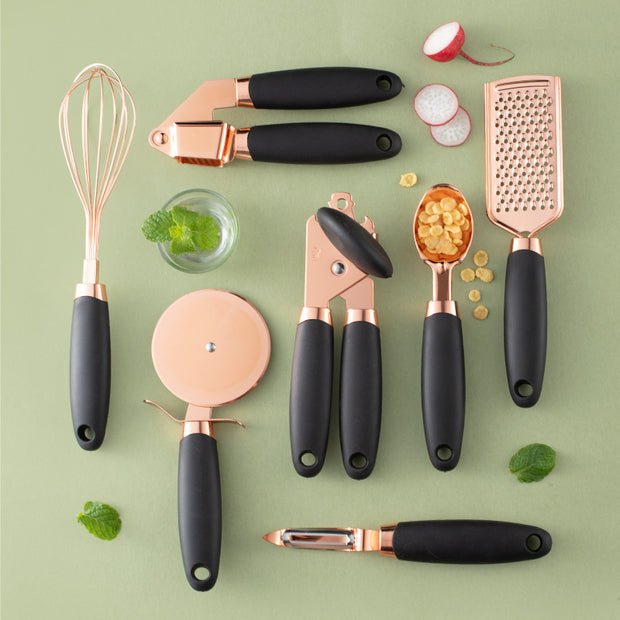 Kitchen Peeler Gadget Set – Household Copper Plated Fruit & Vegetable Peelers