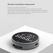 High-Precision Digital Distance Measuring Tool – LCD Electronic Measuring Ruler & Tape Measure