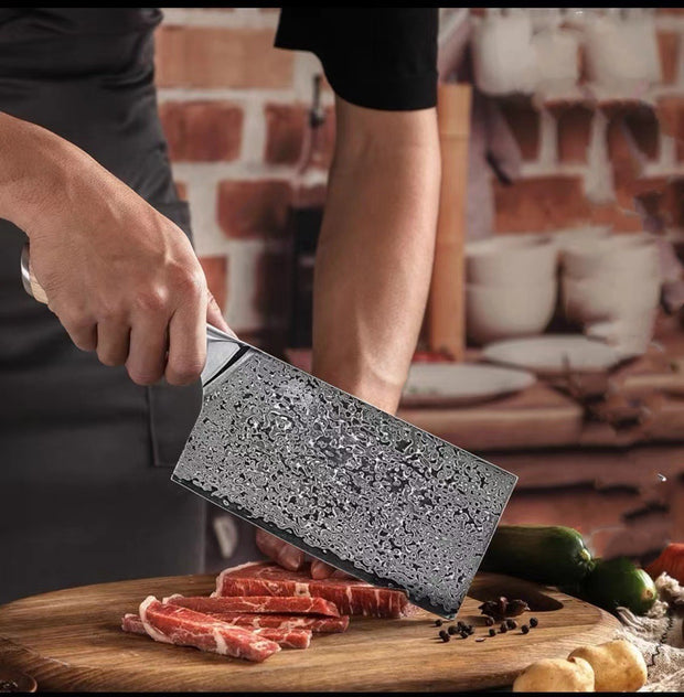 Premium Damascus Steel Kitchen Knife – Razor Sharp, Professional Chef’s Knife for Precision Cutting