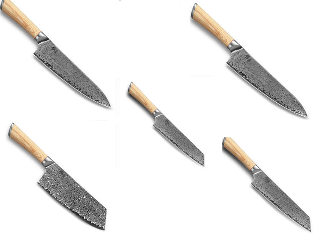 Premium Damascus Steel Kitchen Knife – Razor Sharp, Professional Chef’s Knife for Precision Cutting