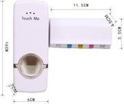 Luxury Bathroom Accessories Set – Complete Countertop Organizer for Soap, Toothbrushes & Essentials