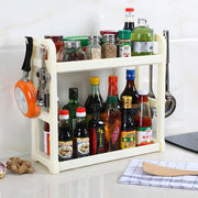 Multi-Layer Kitchen Storage Shelf – Space-Saving Organizer Rack for Kitchen Supplies & Countertop Essentials