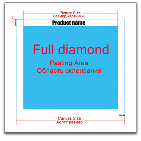 Unfinished Rhinestone Home Decor – DIY Diamond Painting Art Kit for Wall Decoration & Crafts