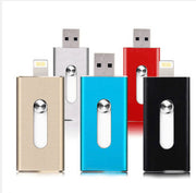 iPhone Compatible USB Flash Drive – Lightning & USB/Type-C Dual Interface Portable Storage