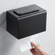 Black Towel Rack – Wall-Mounted Bathroom Rack & Pendant Organizer