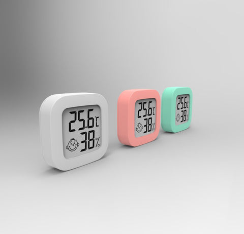 New Electronic Digital Display Temperature & Humidity Meter – Indoor LCD Display Thermometer Hygrometer