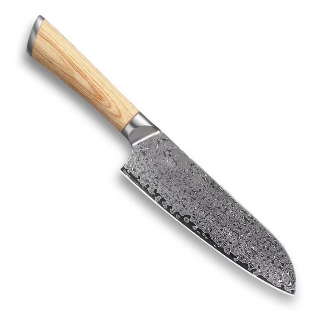 Premium Damascus Steel Kitchen Knife – Razor Sharp, Professional Chef’s Knife for Precision Cutting