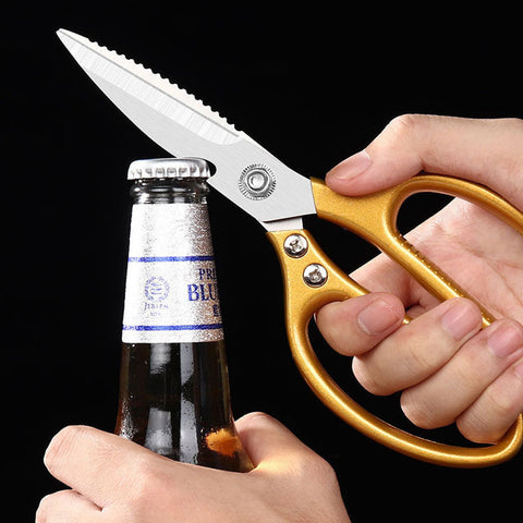 Heavy-Duty Kitchen Scissors – Multipurpose Poultry Shears for Chicken, Bone, Meat, Seafood & Vegetables