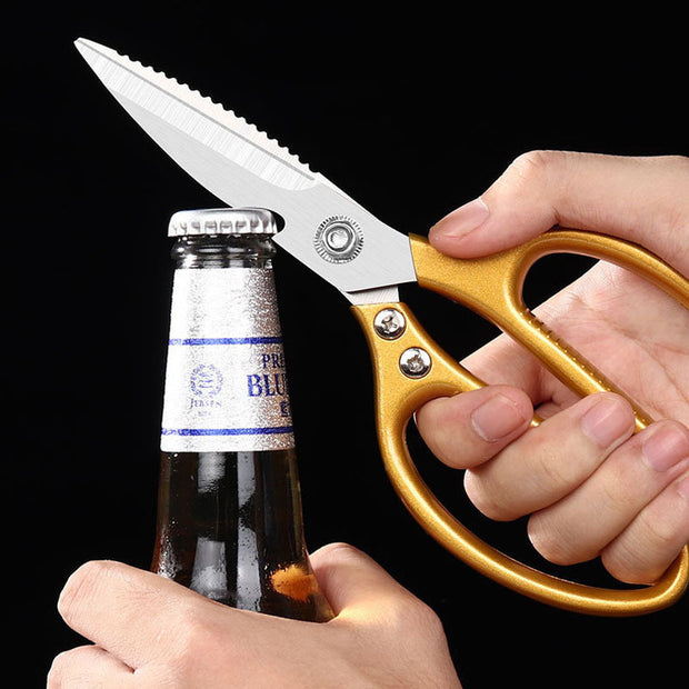 Heavy-Duty Kitchen Scissors – Multipurpose Poultry Shears for Chicken, Bone, Meat, Seafood & Vegetables