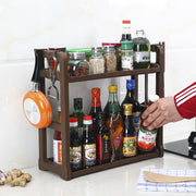 Multi-Layer Kitchen Storage Shelf – Space-Saving Organizer Rack for Kitchen Supplies & Countertop Essentials