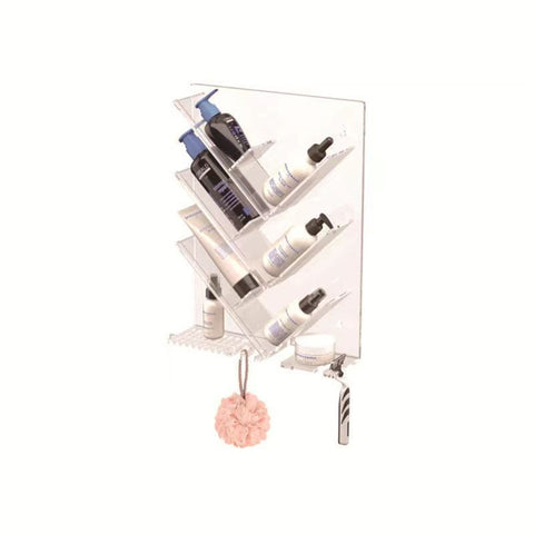 Perfume Storage Bathroom Rack – Wall-Mounted Punch-Free Bathroom Organizer