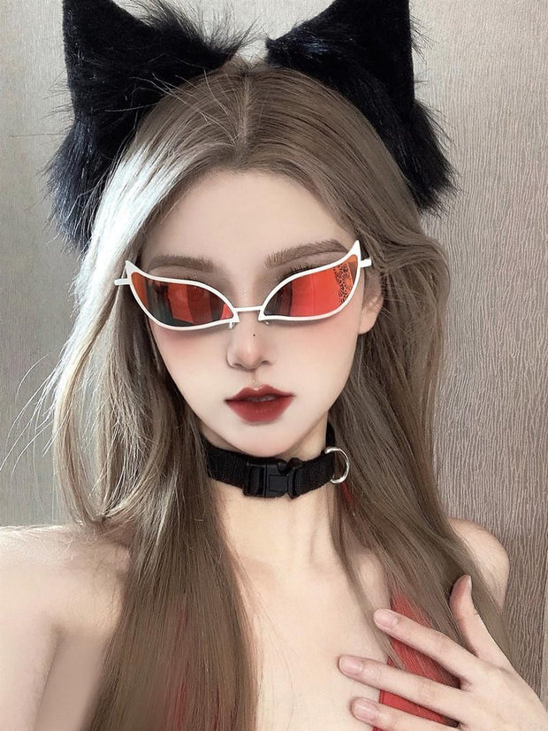 Tech Sense Sunglasses – Stylish Cat Eye Glasses for Women, UV Protection Fashion Eyewear