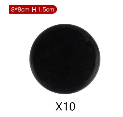 Natural Volcanic Hot Stone Massage Set – SPA Therapy Energy Stones for Back & Body Relaxation