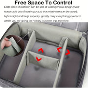 Waterproof Electronics Organizer Travel Cable Storage Bag – Portable Digital Accessories Case for Cables, Chargers & Gadgets