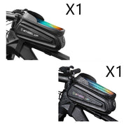 Waterproof Bicycle Handlebar Bag with Touch Screen – Mountain Bike Phone Holder & Riding Storage Equipment
